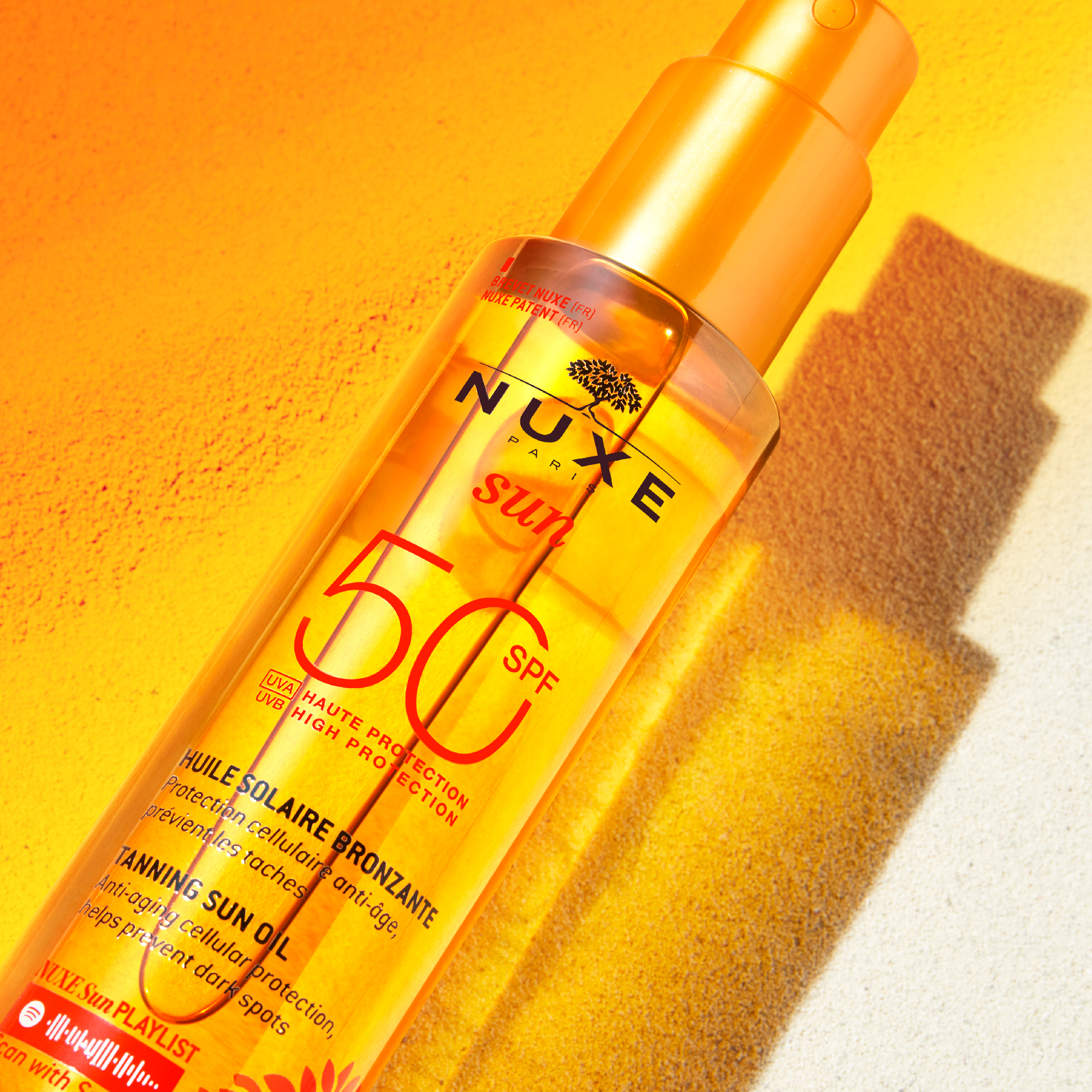 Nuxe Sun - Olio Solare SPF50 Viso E Corpo 150 ml