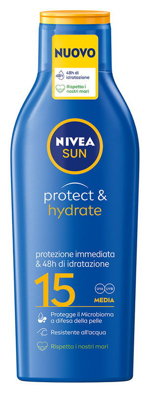 Nivea Sun - Protect & Hydrate - Latte Solare SPF15 Corpo 200 ml