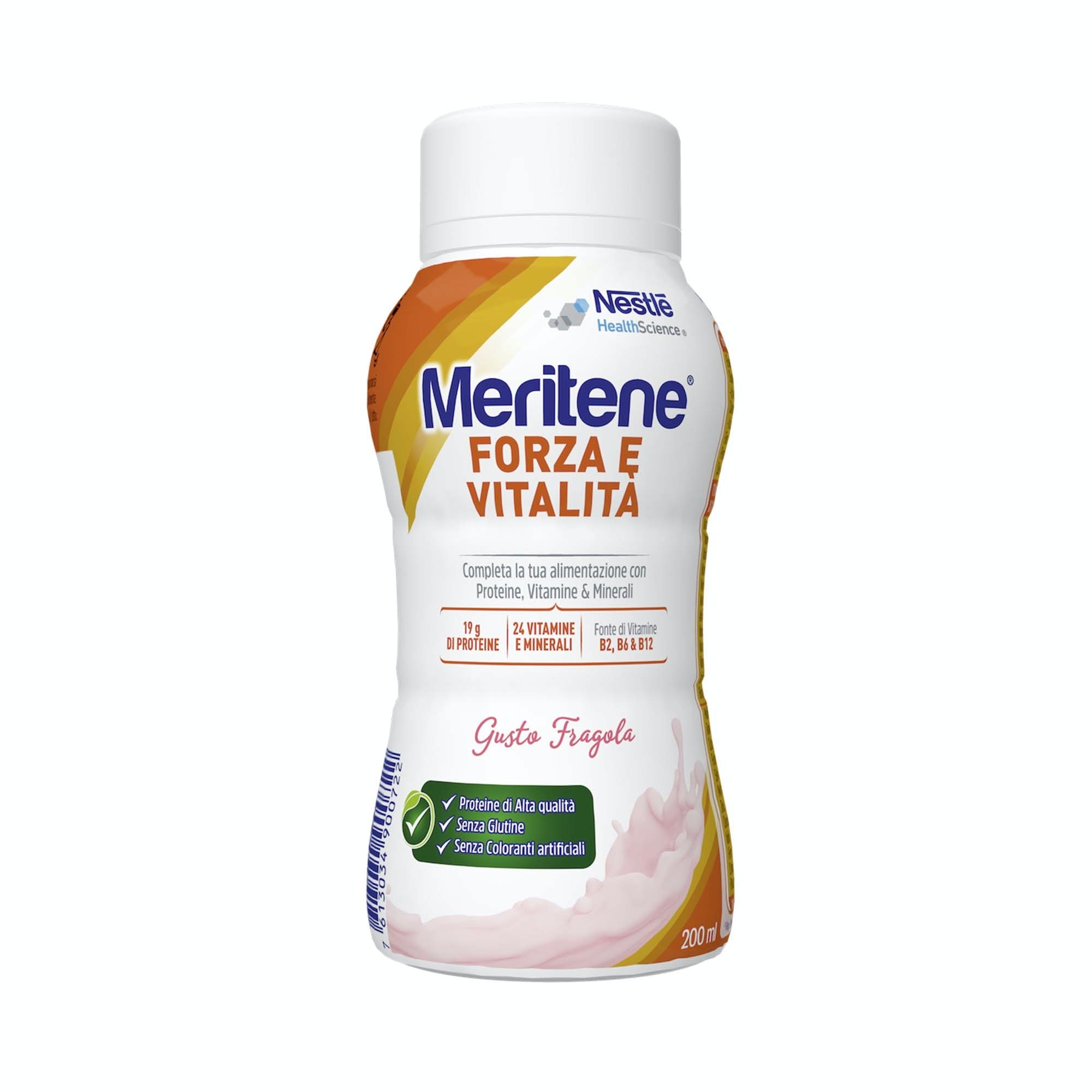 Meritene Forza e Vitalità - Drink gusto fragola - 200 ml