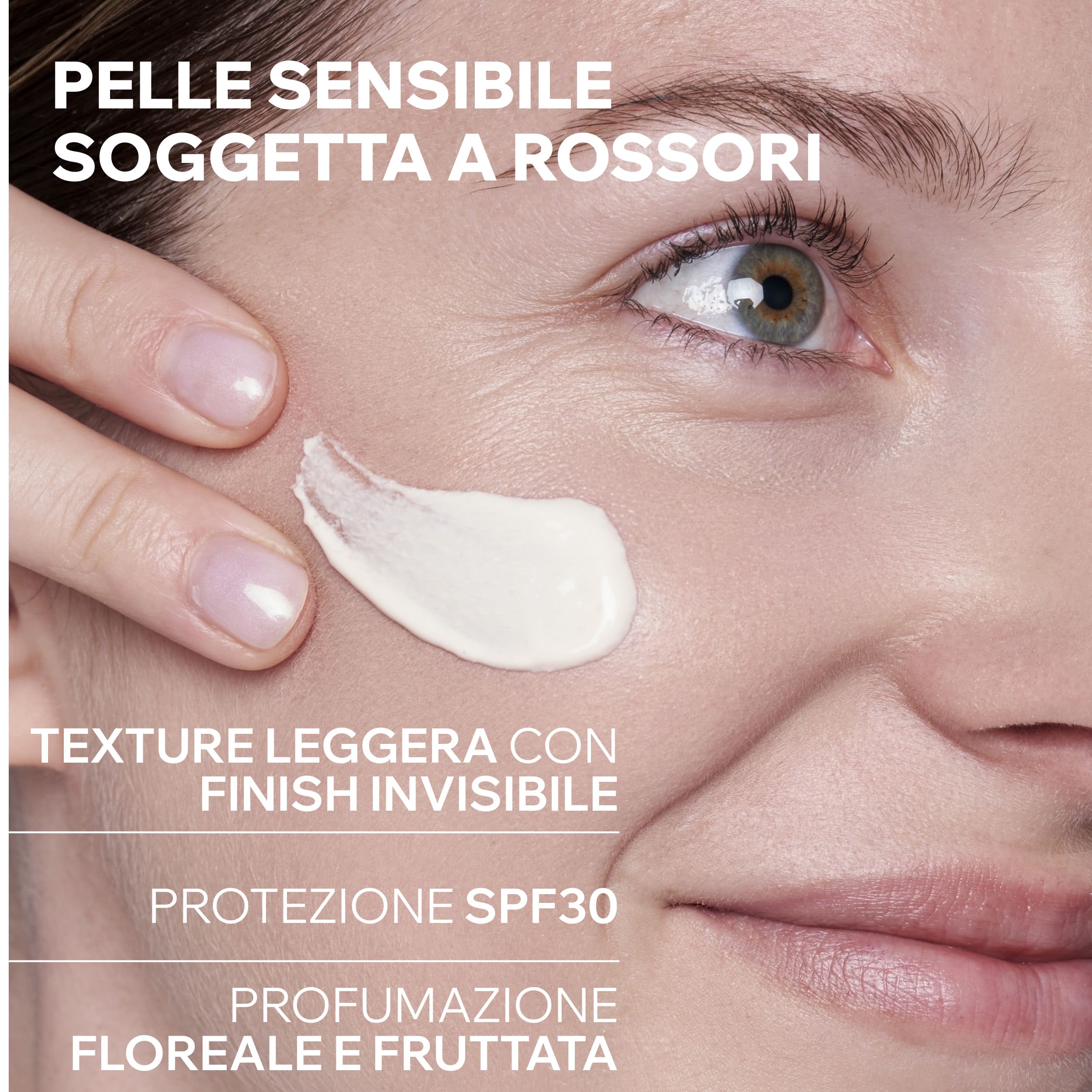 Uriage - Roséliane Crema Anti-Rossori SPF30 Idratante E Lenitiva Viso Per Pelle Sensibile 40 ml