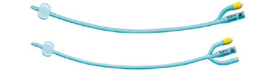CATETERE VESCICALE A PERMANENZA FOLEY SILASIL PLUS ADULTO CON PALLONCINO IN SILICONE ESTERNAMENTE ED INTERNAMENTE 2 FORI LATERALI DIAMETRO CH12 1 PEZZO