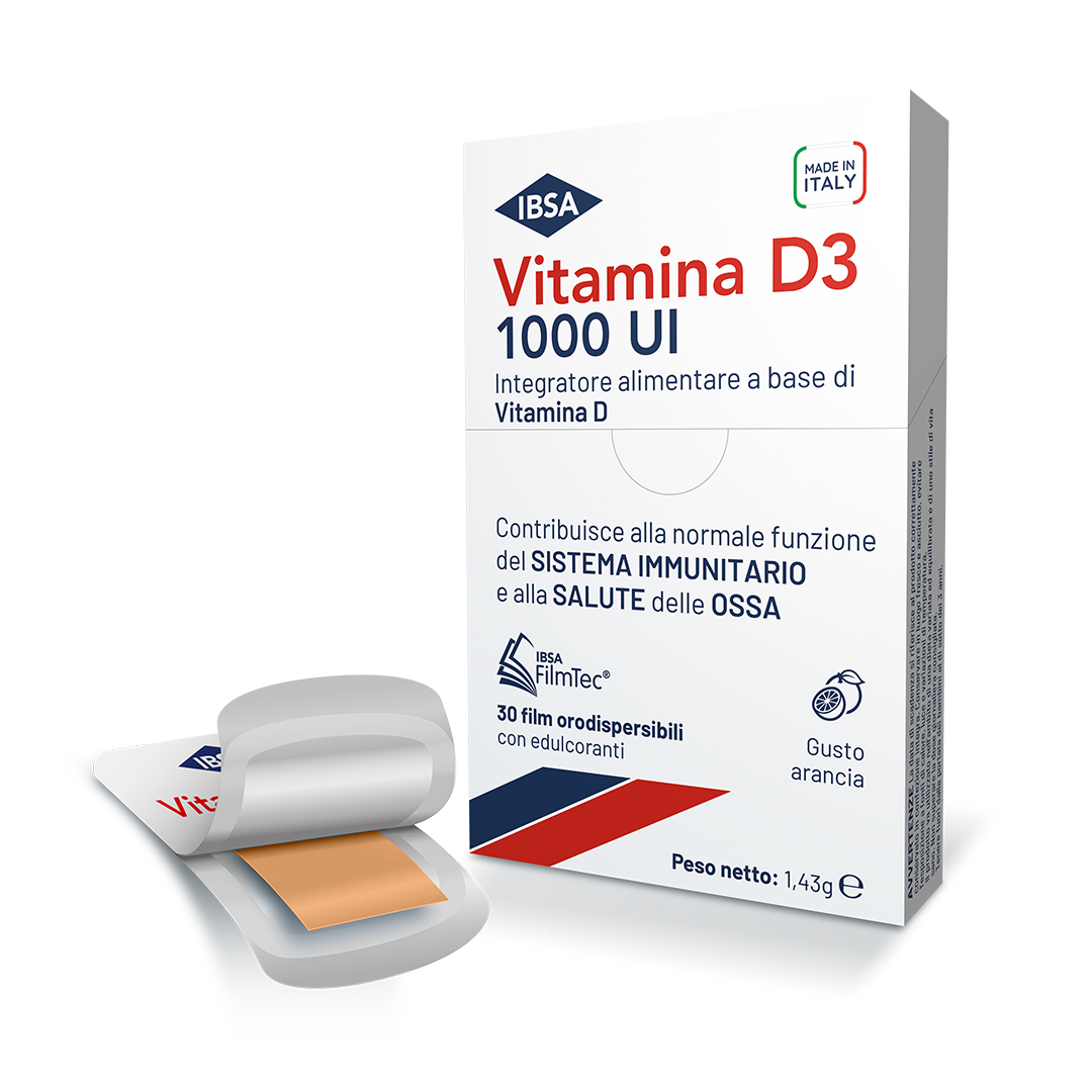 VITAMINA D3 IBSA 1000UI 30FILM