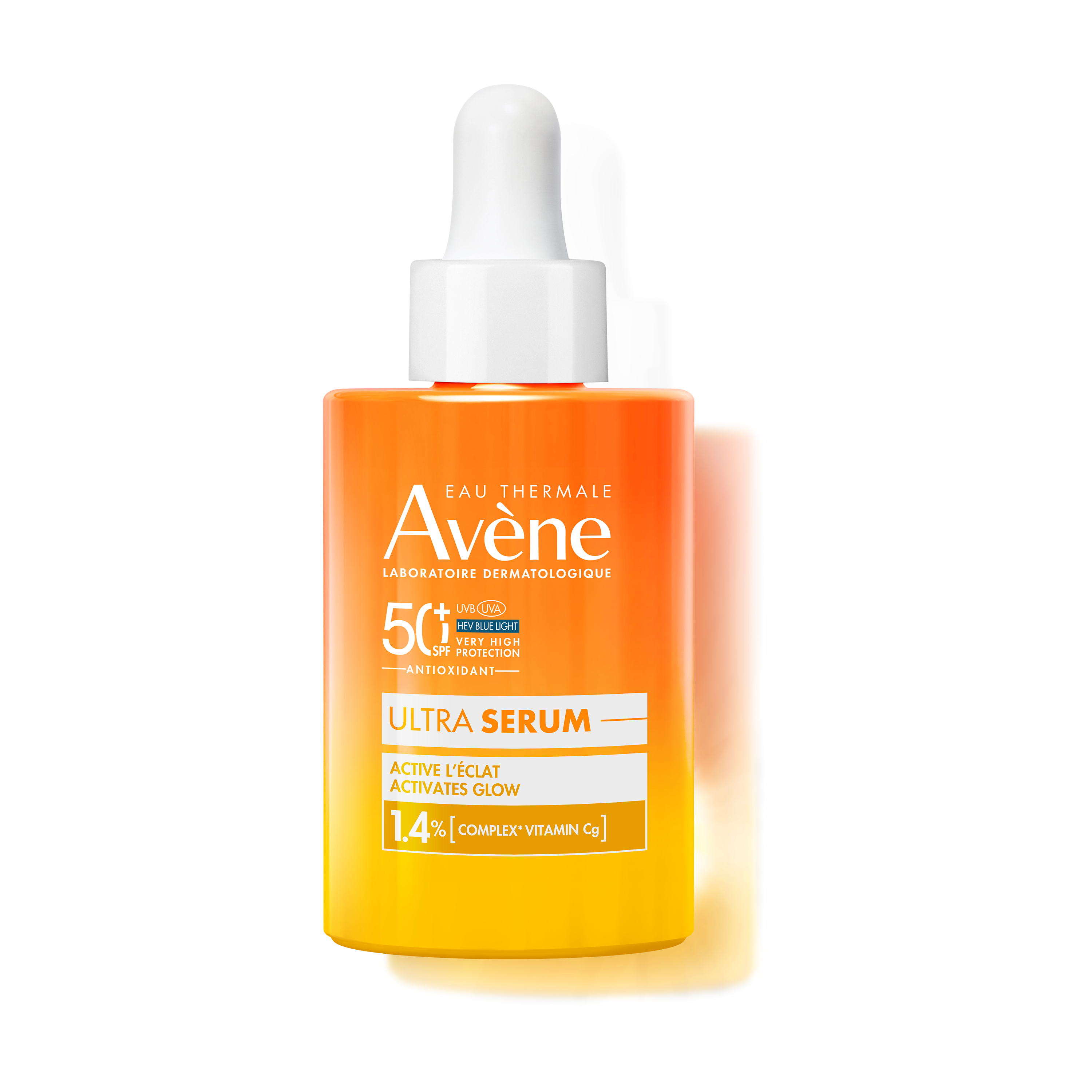 Avène Eau Thermale Ultra Siero SPF50+ Illuminante - Protezione Solare Molto Alta Viso 30 ml