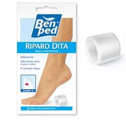 Benped Riparo Dita Anello Protettivo Per Dita Del Piede Lesionate Misura Grande 2 Pezzi