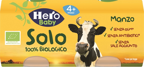 OMO HERO Manzo 2x80g