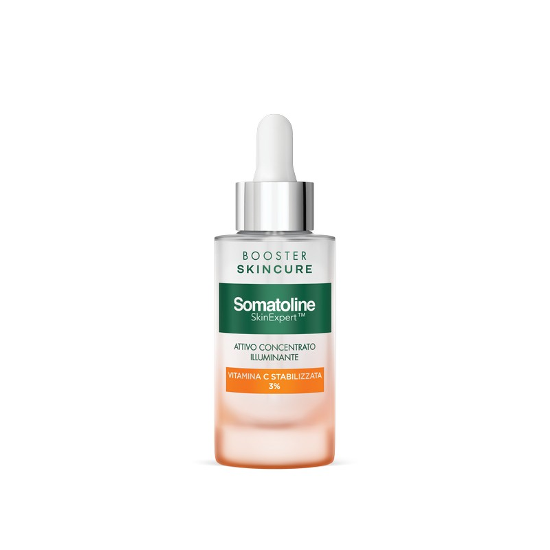 Skincure	Booster Illuminante	"Somatoline SkinExpert, Skincure Booster Illuminante Vitamina C 3%, Siero Viso   Illuminante,  Vitamina C   30ml