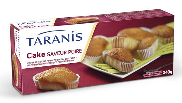 TARANIS TORTINA PERA 6 PEZZI 40 G