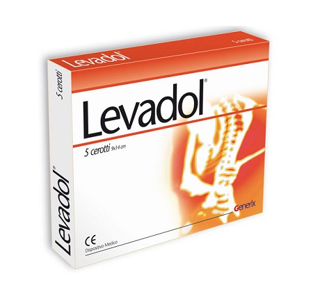 CEROTTO LEVADOL PER MUSCOLI E ARTICOLAZIONI 9X14CM 5 PEZZI