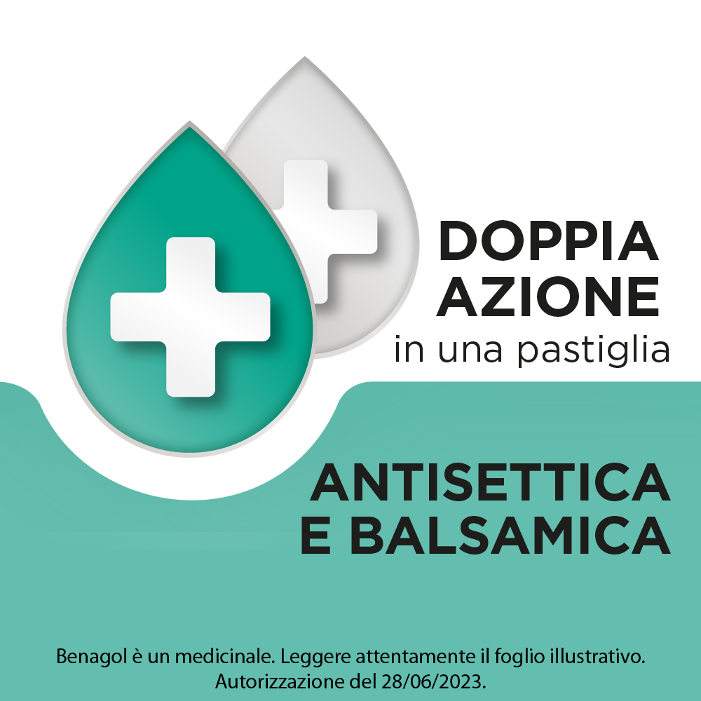 BENAGOL MENTOLO & EUCALIPTOLO 16 PAST. pastiglie mal di gola 