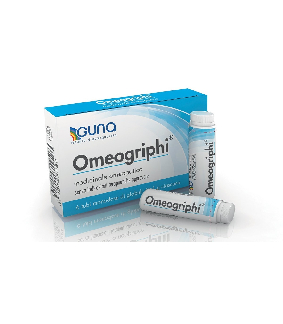 Omeogriphi Guna - Globuli omeopatici - 6 Tubi monodose