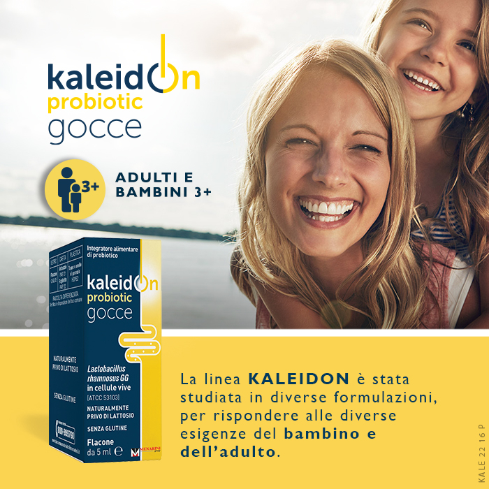 Kaleidon probiotic gocce - SCADENZA 30 SETTEMBRE 2026
