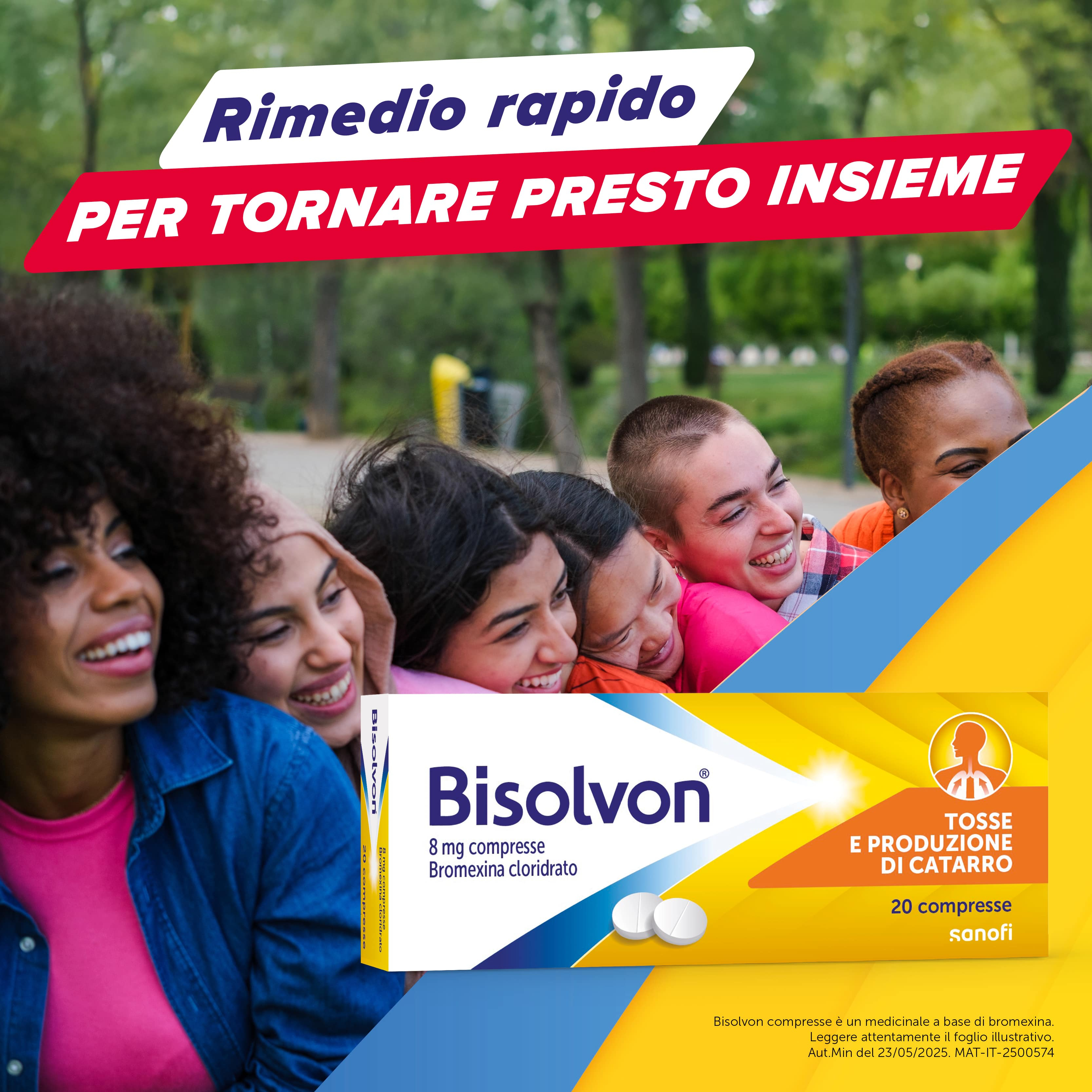 Bisolvon 8 mg - Mucolitico Per Tosse Grassa 20 Compresse