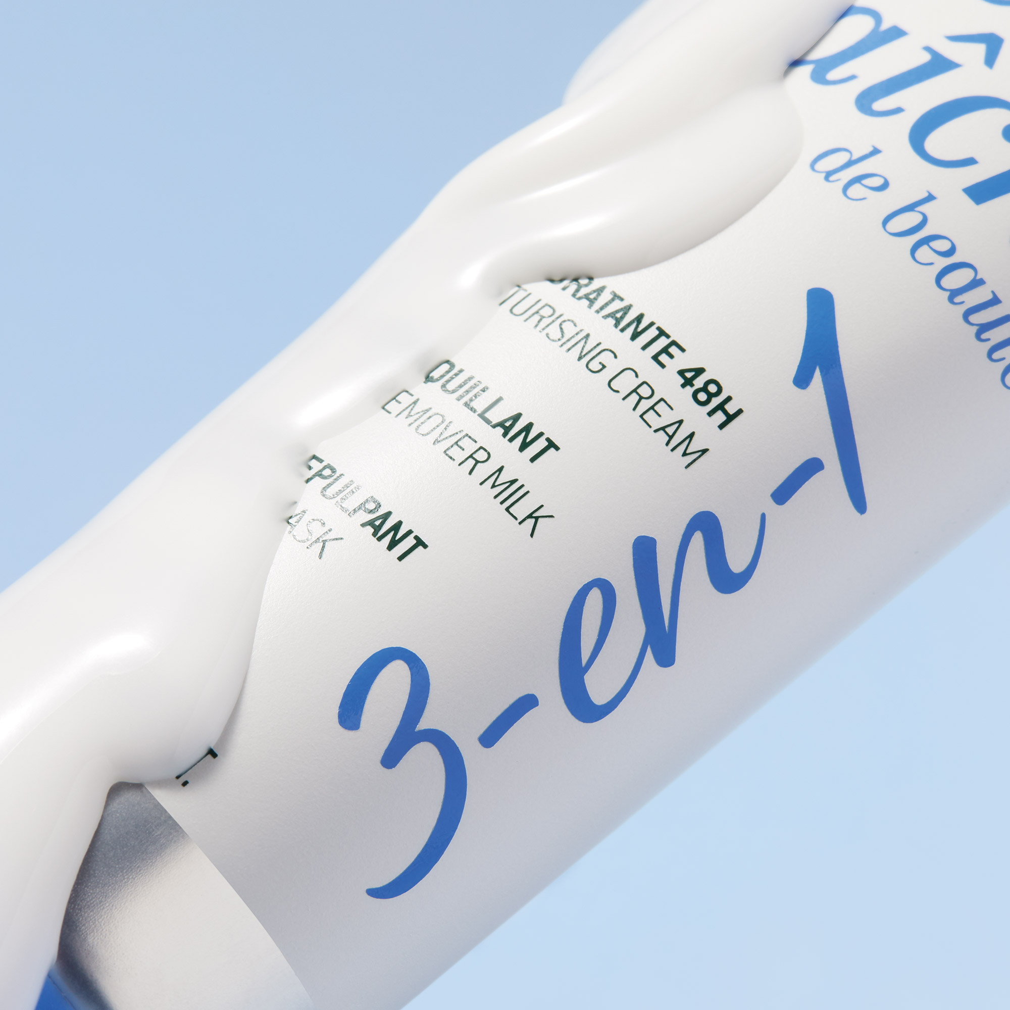 Nuxe - Crème Fraîche De Beautè - 3-In-1, Crema Idratante 48H, Latte Struccante, Maschera Rimpolpante 100 ml