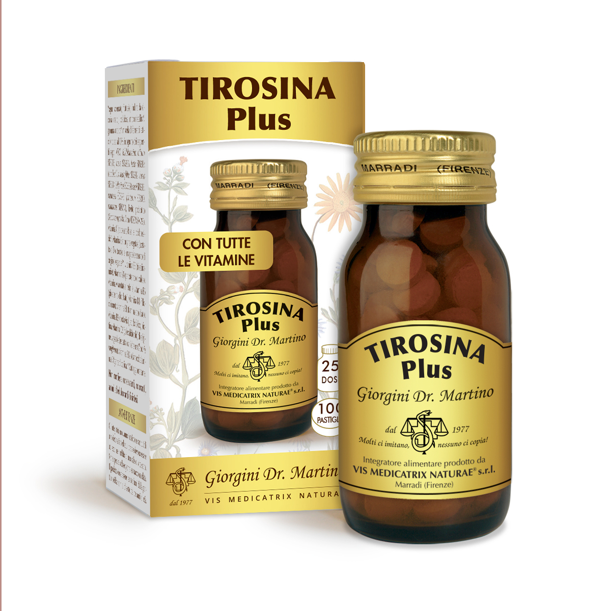 TIROSINA PLUS 100PAST