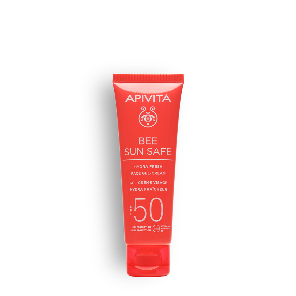 Apivita - Bee Sun Safe - Hydra Fresh Gel-Crema Solare SPF50 Viso 50 ml