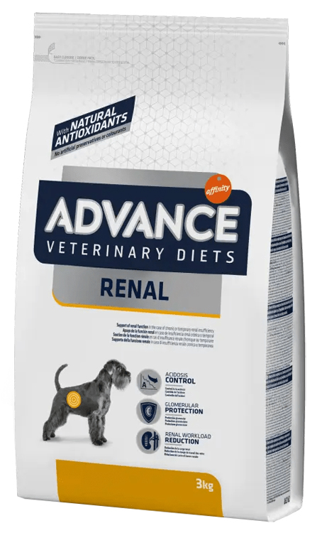ADVANCE DOG VET D RENAL FA 3KG