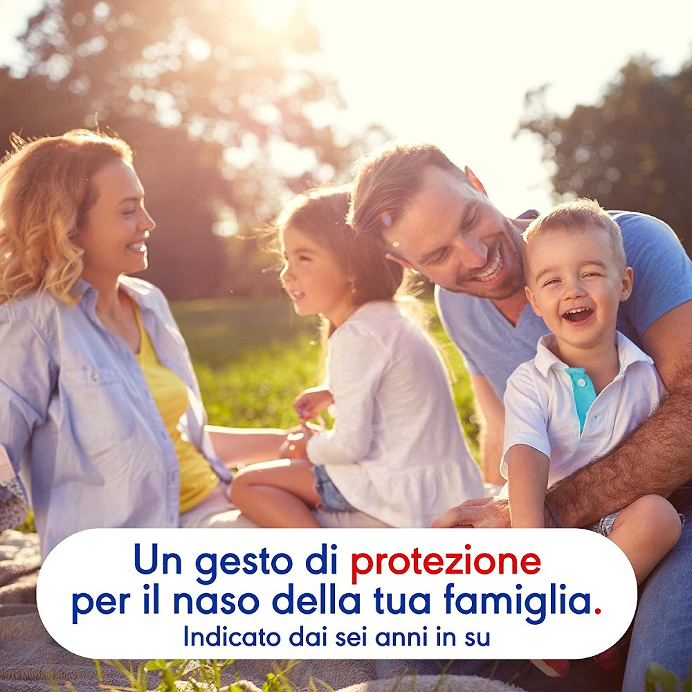 Rinazina Aquamarina Spray Nasale Ipertonico Decongestionante Raffreddore Acqua Mare Eucalipto 20 ml