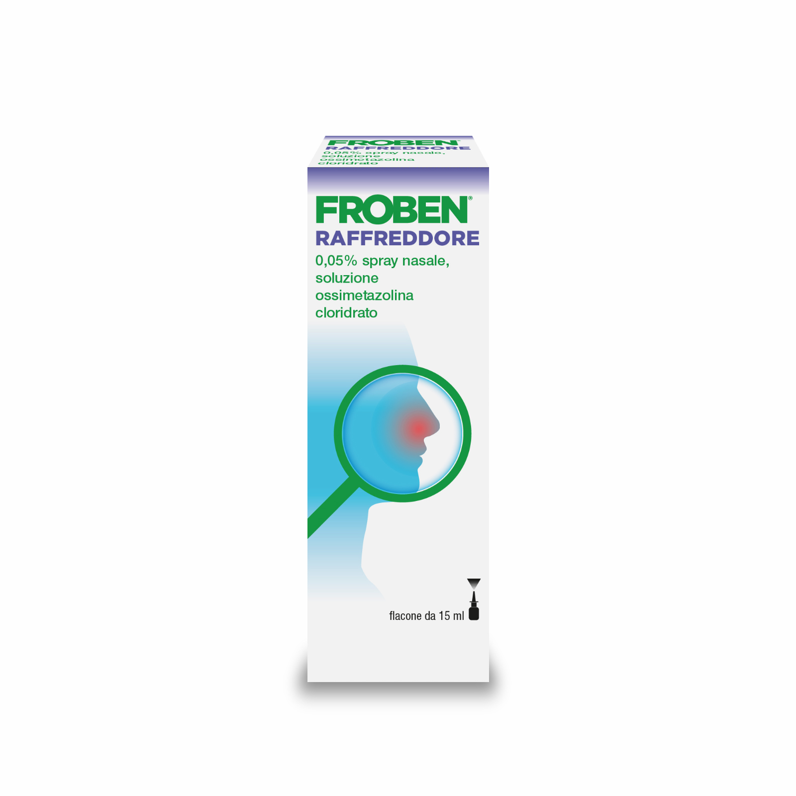 Froben 0,05% - Spray Nasale Decongestionante Per Raffreddore 15 ml