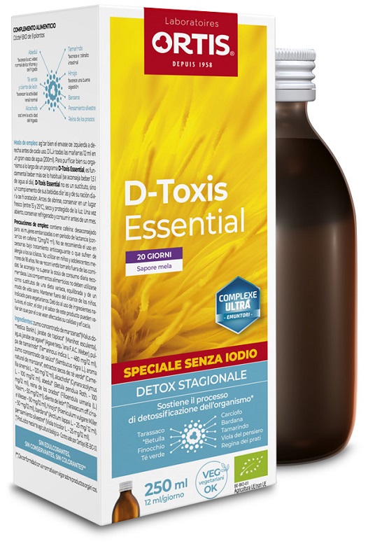 D-TOXIS ESSENTIAL MELA S/IODIO