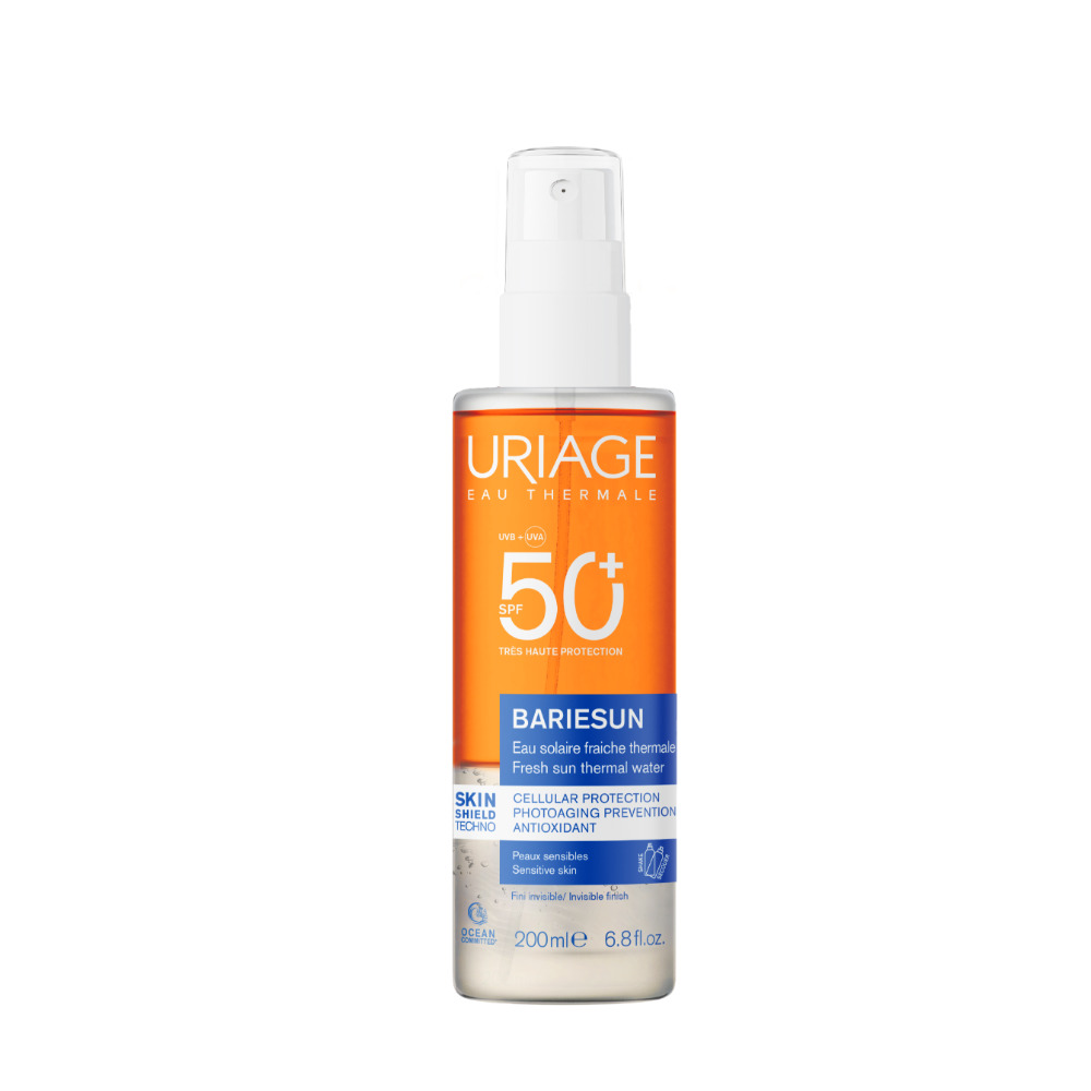 Uriage - Bariésun Acqua Fresca Solare Invisibile SPF50+ Viso E Corpo Per Pelle Sensibile 200 ml