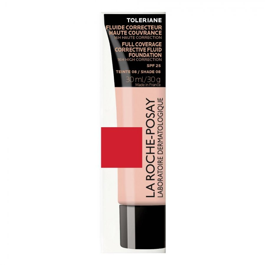 La Roche-Posay Toleriane Fondotinta Fluido Correttore Alta Coprenza 8 30 ml