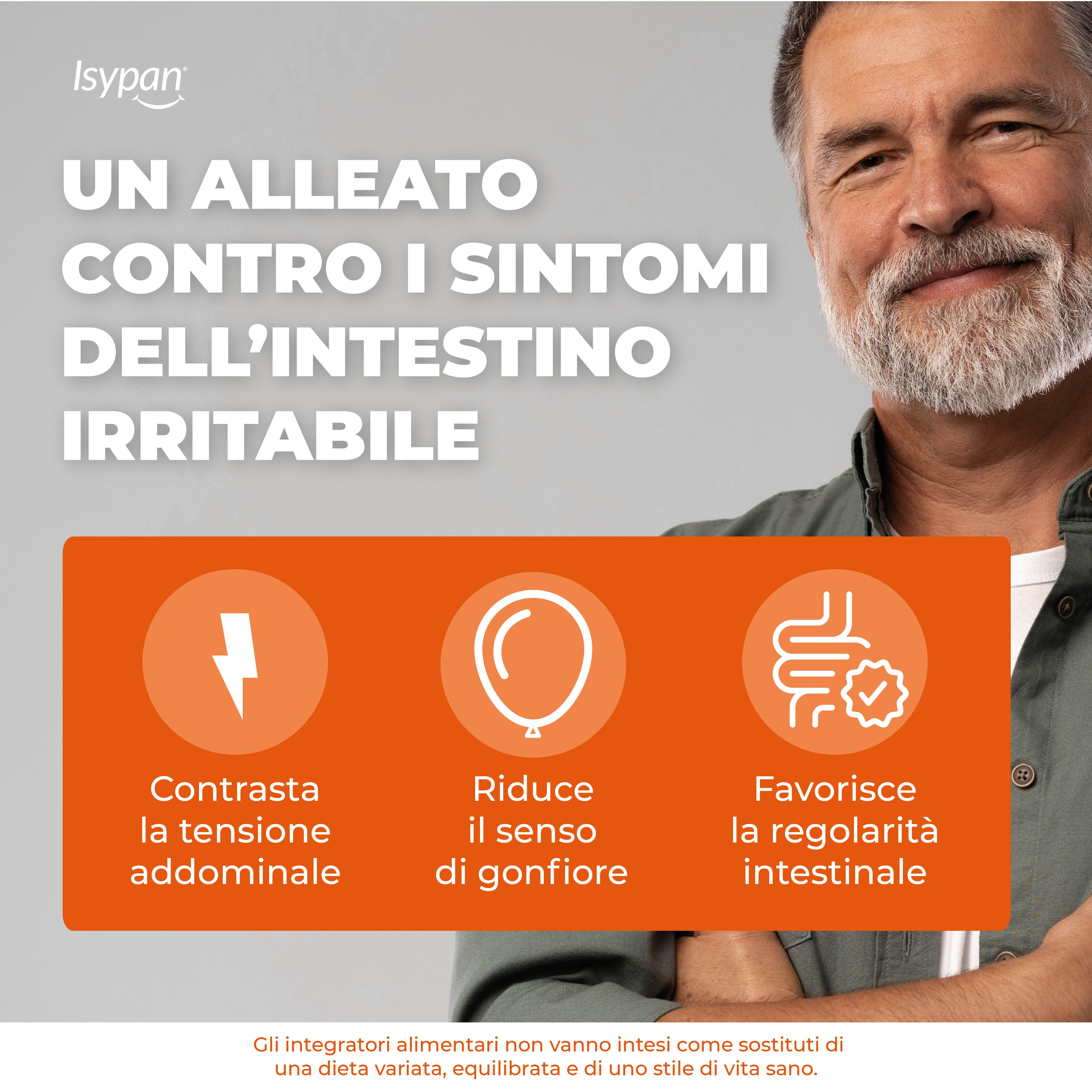 Isypan IBSComplex 20 Compresse - Integratore Per La Funzionalità Del Sistema Digerente