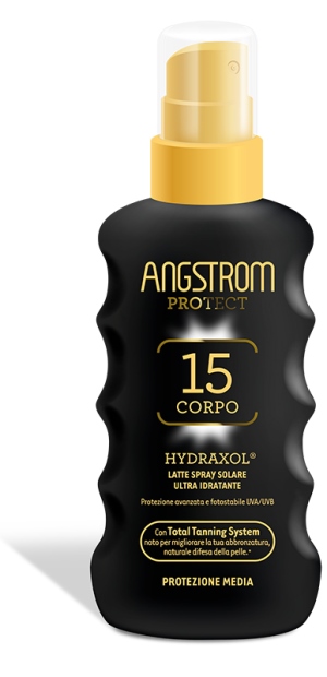Angstrom Protect - Hydraxol Latte Solare Ultra Idratante SPF15 Corpo 175 ml