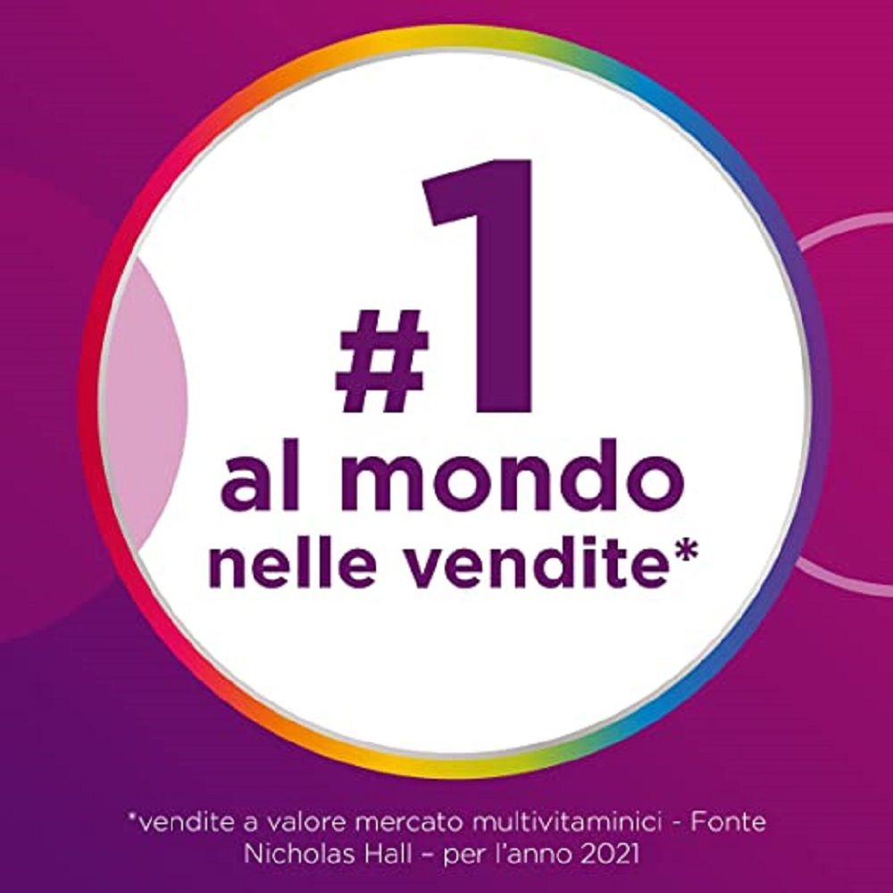 Multicentrum Donna Integratore Alimentare Multivitaminico Vitamina D Calcio Ferro Acido Folico 60Cpr