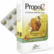 Aboca Propol2 EMF Tavolette Bimbi Integratore Difese Immunitarie 45 Tavolette