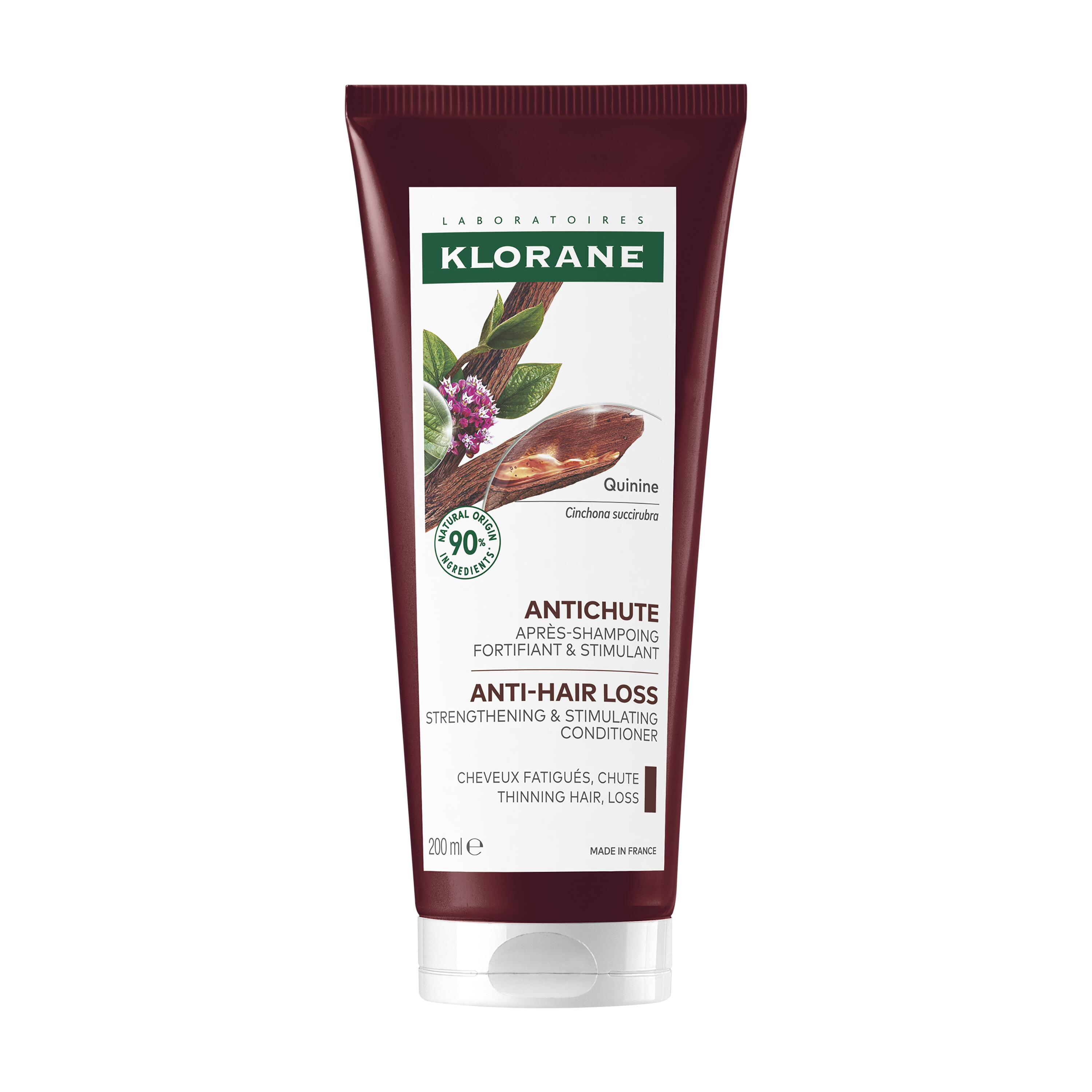 KLORANE - CONTRO LA CADUTA DEI CAPELLI - Balsamo dopo-shampoo fortificante e stimolante alla Chinina 200 ml