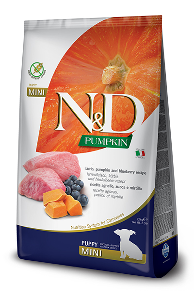 N&D GF P LAMB&BLU PU MINI800G