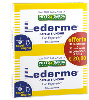Lederme utile per capelli e unghie 30 compresse +30 IN OMAGGIO