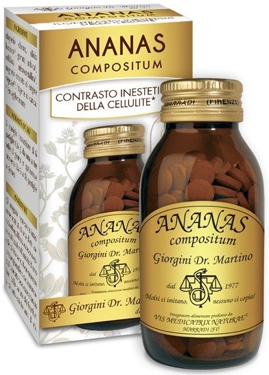 Dr. Giorgini Ananas Compositum Integratore Drenante 180 Pastiglie