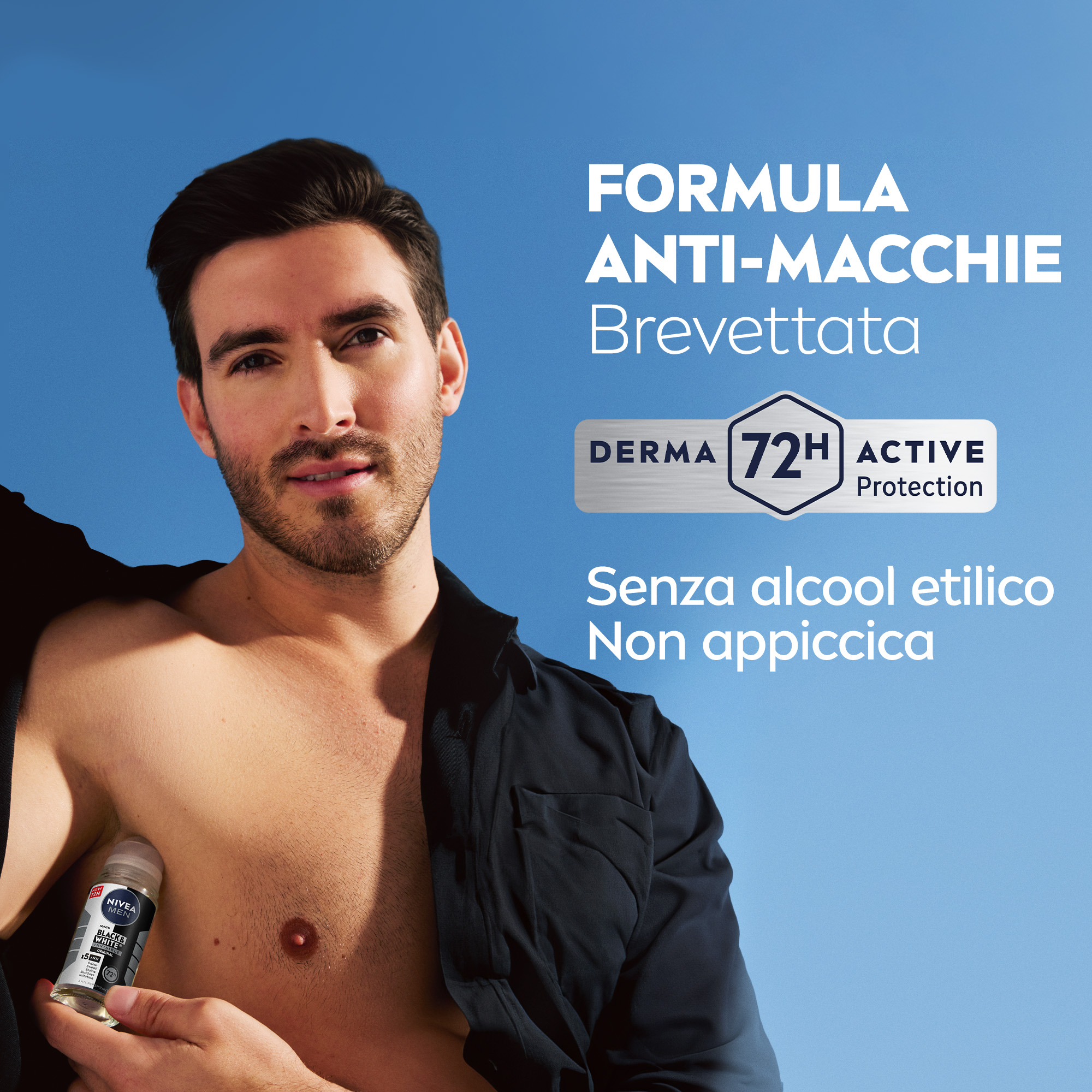 NIVEA DEO AID BLACK&WHITE ROLL