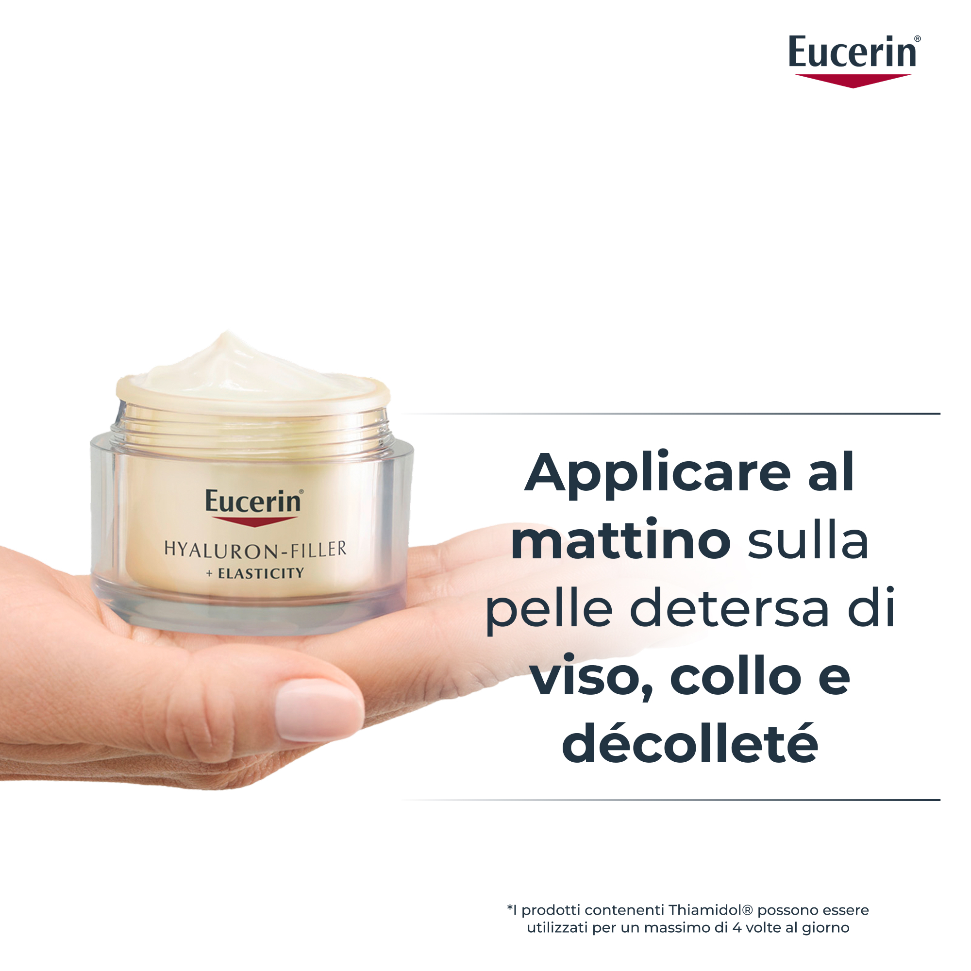 Eucerin Hyal-Filler Elasticity Crema Giorno Viso SPF30 50mL