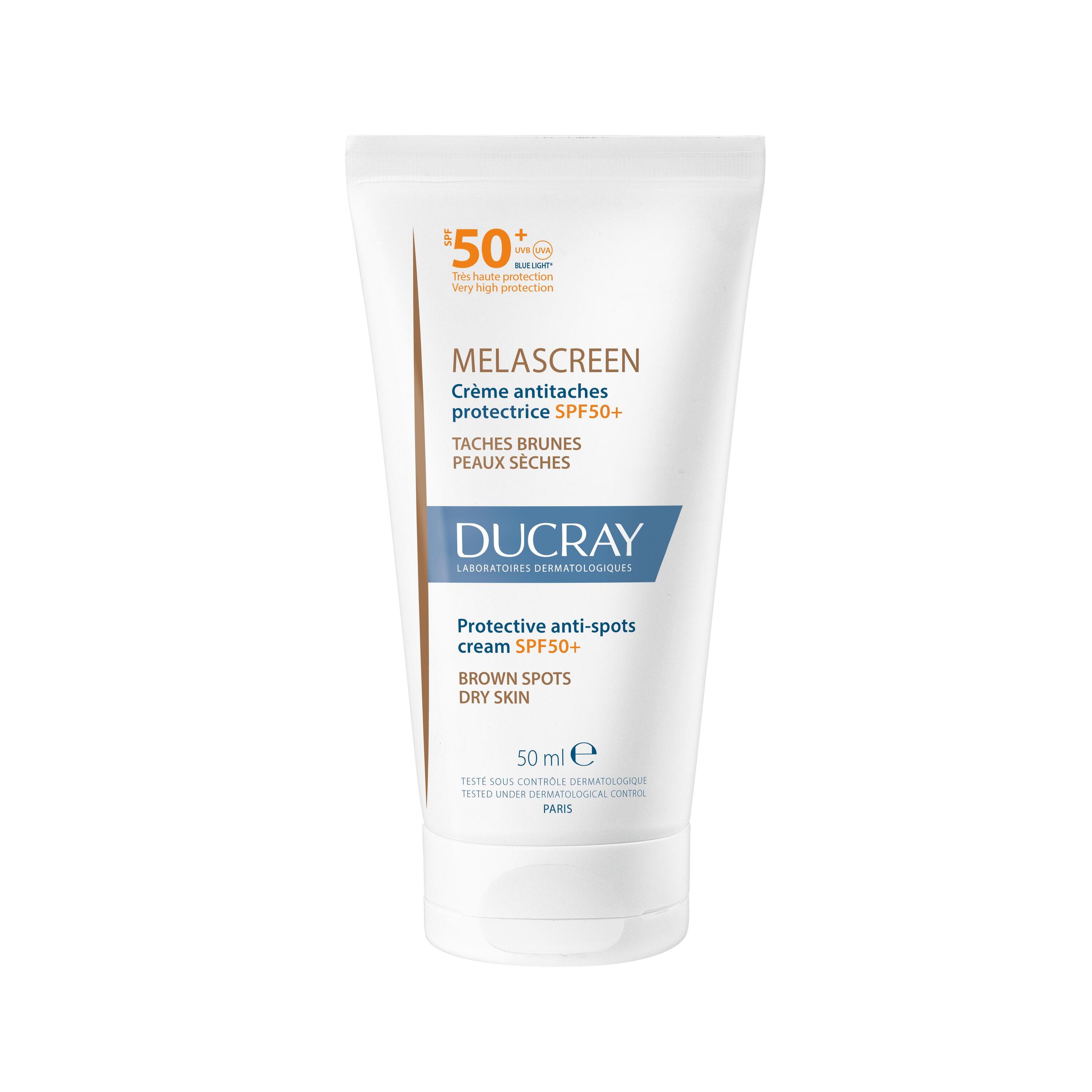 Ducray Melascreen - Crema Anti-Macchie Protettiva SPF50+ Viso 50 ml
