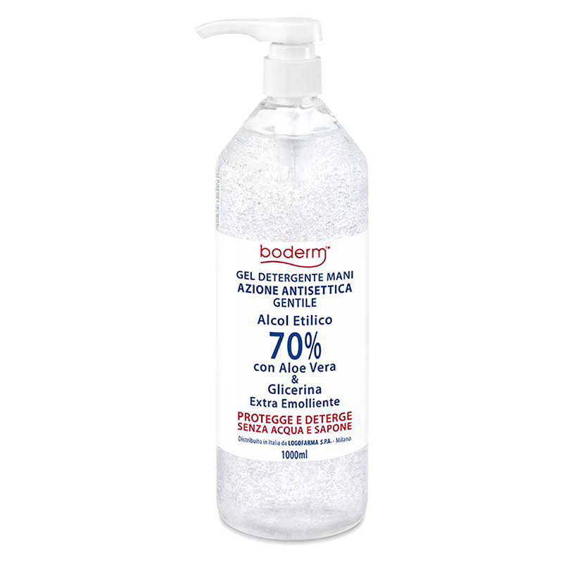 Boderm Hand Cleansing Gel 1000 ml dispenser