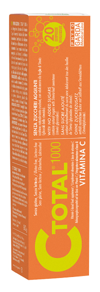 C TOTAL 1000 VIT C 20CPR EFFER