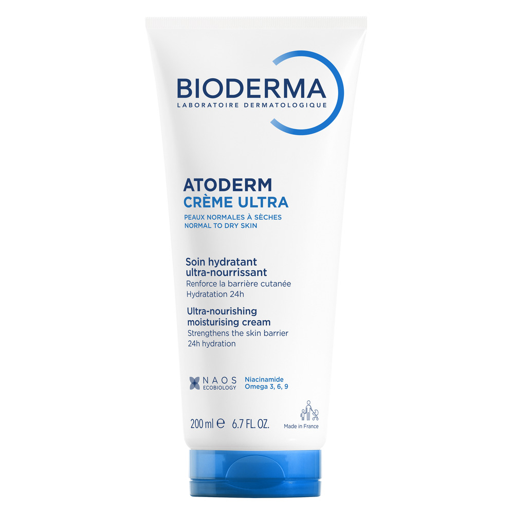 Bioderma Atoderm Crème Ultra - Crema Idratante Ultra-Nutriente Per Pelle Normale A Secca 200 ml