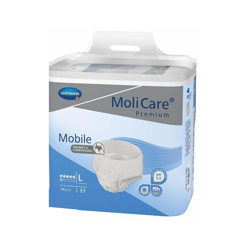Hartmann Molicare Pannolino Pull Up 6 Gocce Taglia L 14 Pezzi