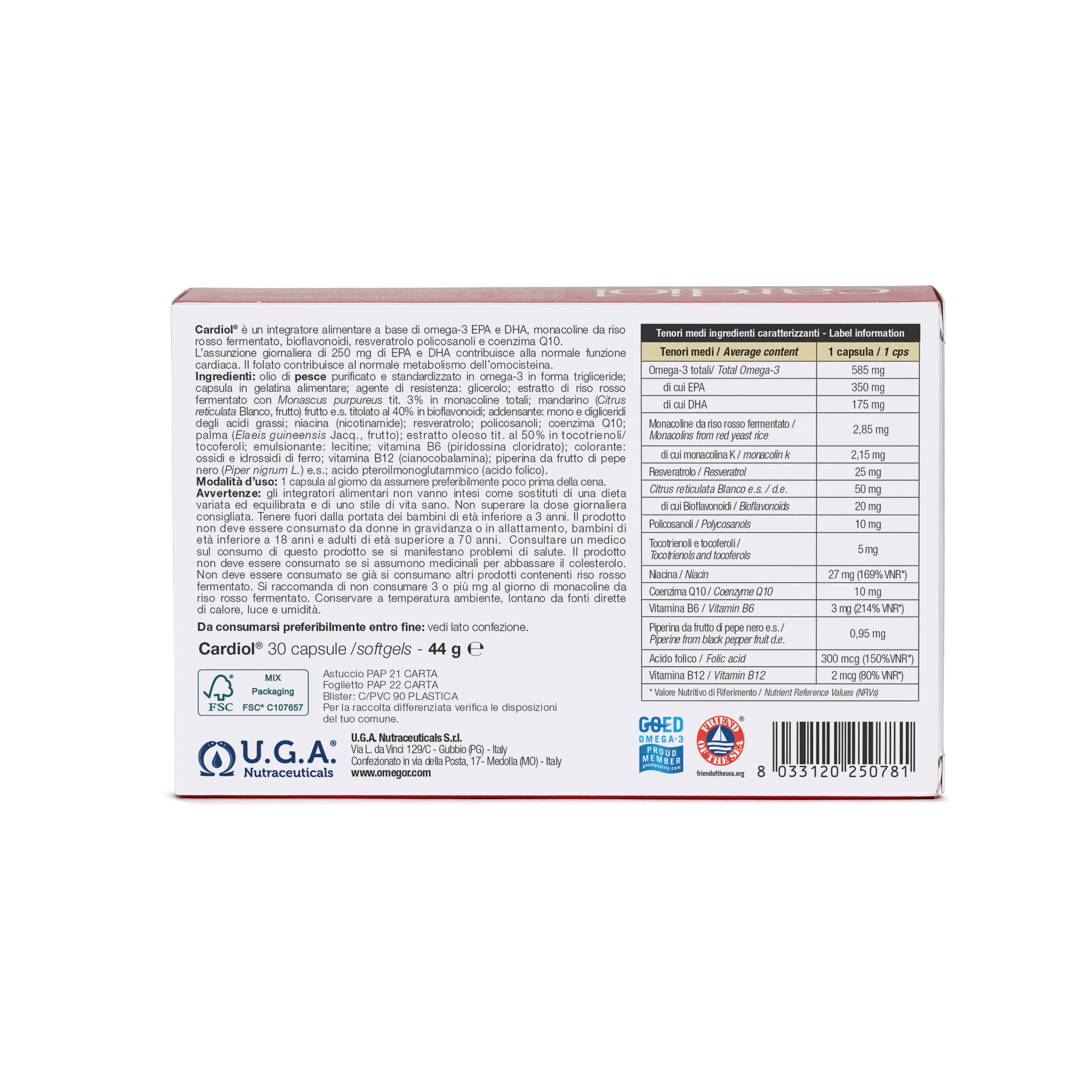 CARDIOL 30CPS 