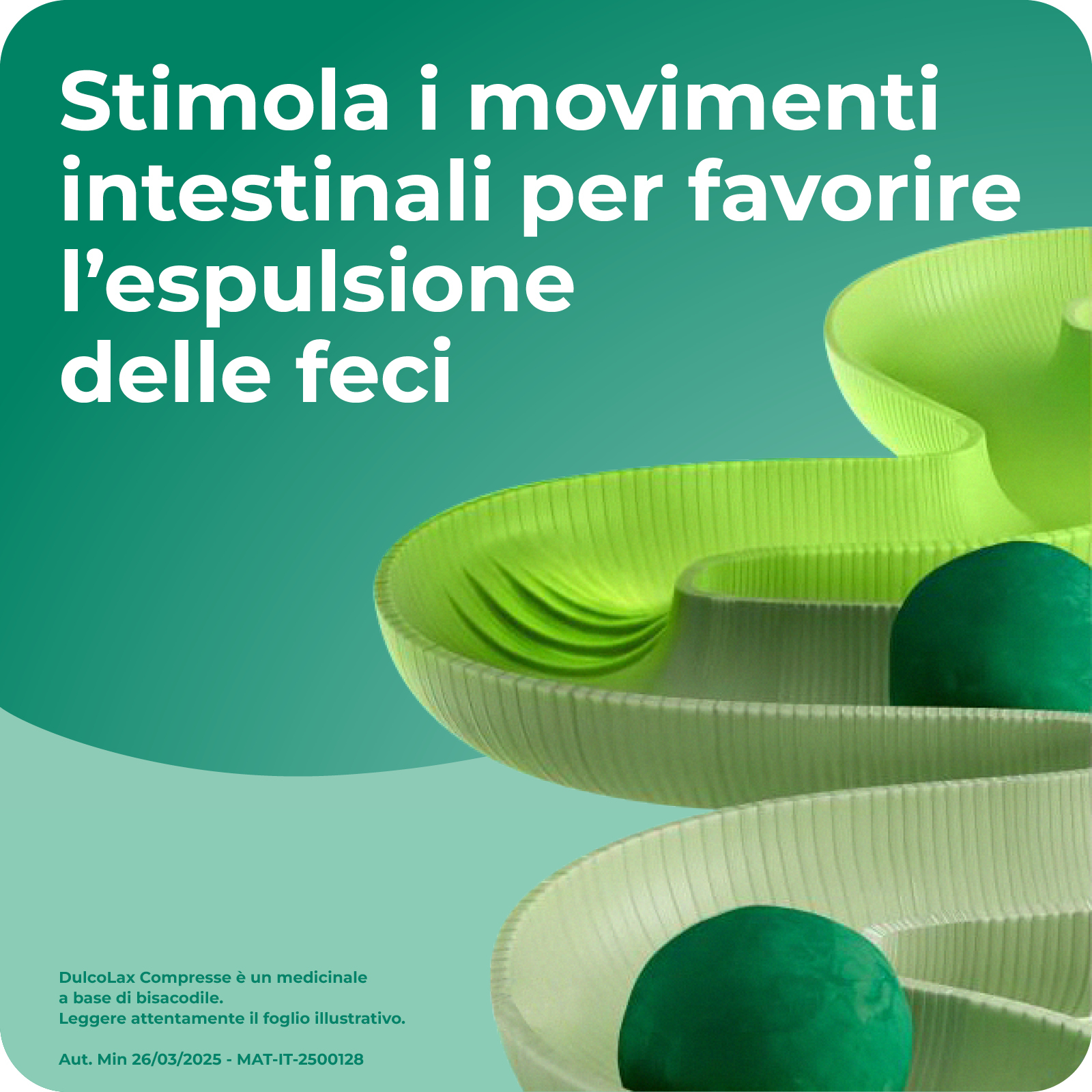 Dulcolax 5 mg - Lassativo Ad Azione Rapida Contro La Stitichezza Occasionale 40 Compresse Rivestite