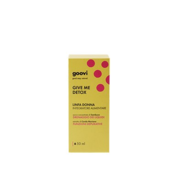 GOOVI GIVE ME DETOX Integratore Linfa Donna 50mL