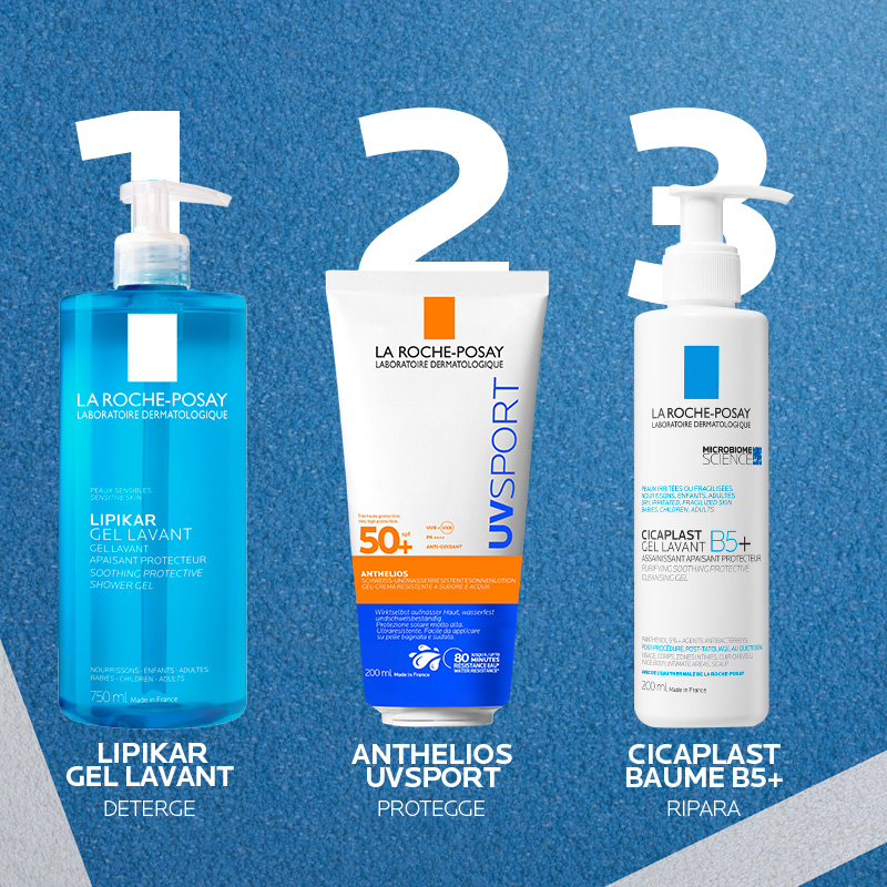 La Roche-Posay Anthelios Uvsport Gel-Crema - Protezione Solare SPF50+ Viso E Corpo 200 ml