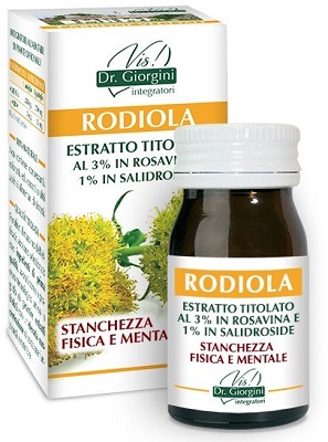 Dr. Giorgini Rodiola Stanchezza Fisica e Mentale 60 Pastiglie