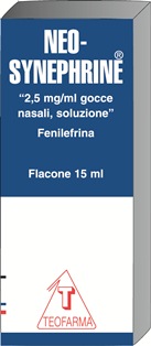Neo-Synephrine Gocce Nasali Decongestionanti 2,5 mg/ml Fenilefrina 15 ml