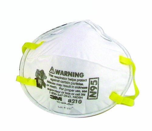 20 X 3M N95 8210 Mascherina Respiratoria FFP2