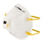 1 X 3M™ Mascherina 8812, FFP 1, con valvola - 3 m Respiratore - Marchio CE 0086 (EN 149:2001 + A1:2009 FFP1 NR D)