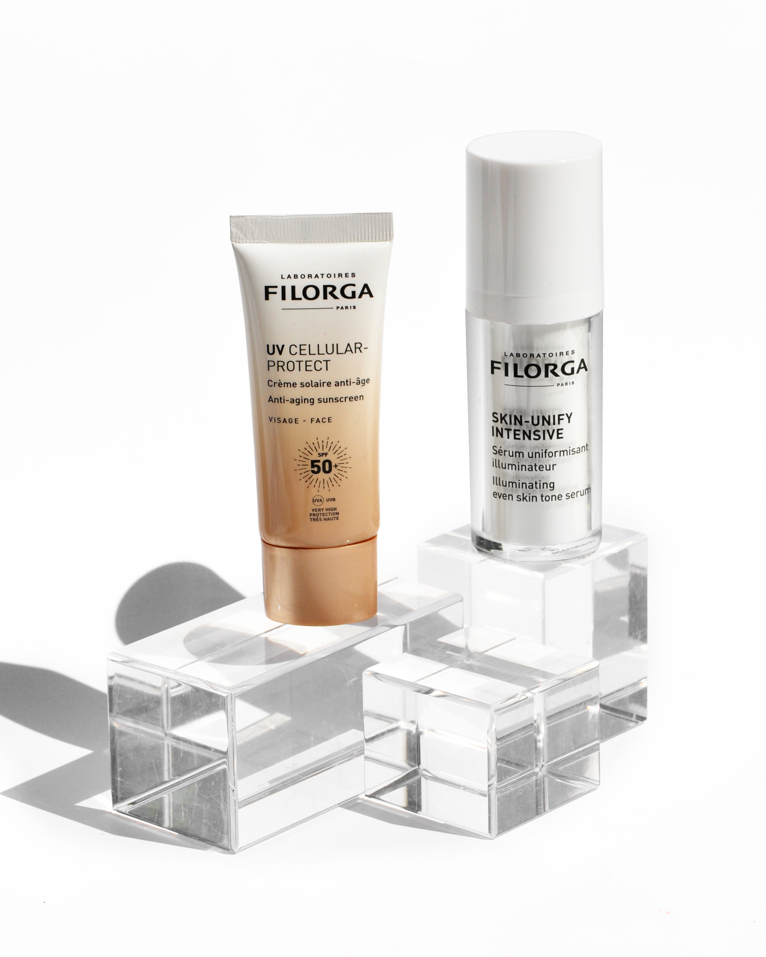 FILORGA COFANETTO SOLARE SKIN-UNIFY INTENSIVE + UV CELLULAR PROTECT - prevenzione macchie cutanee