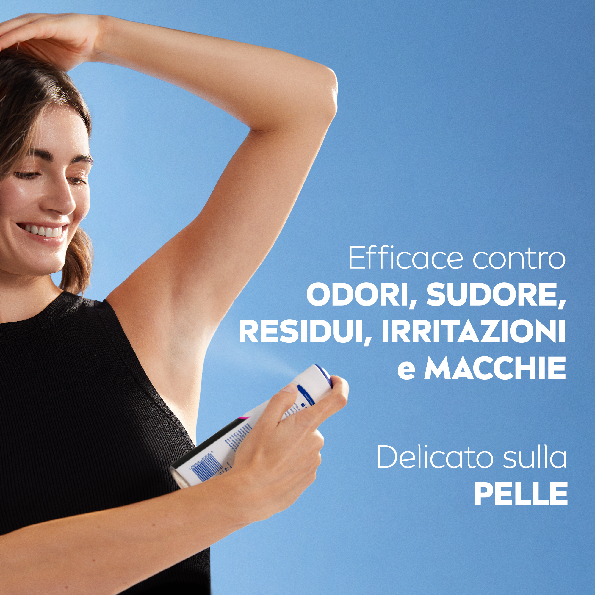 Nivea Black & White Invisible Ultimate Impact Spray 12 x 150ml, Deodorante spray on antitraspirante